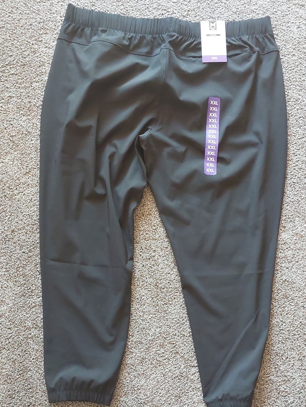 Men's Black Jogger Sweatpants - Brand Unknown
